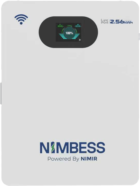 Nimbess LV 24V — Side profile — wall mount ready.