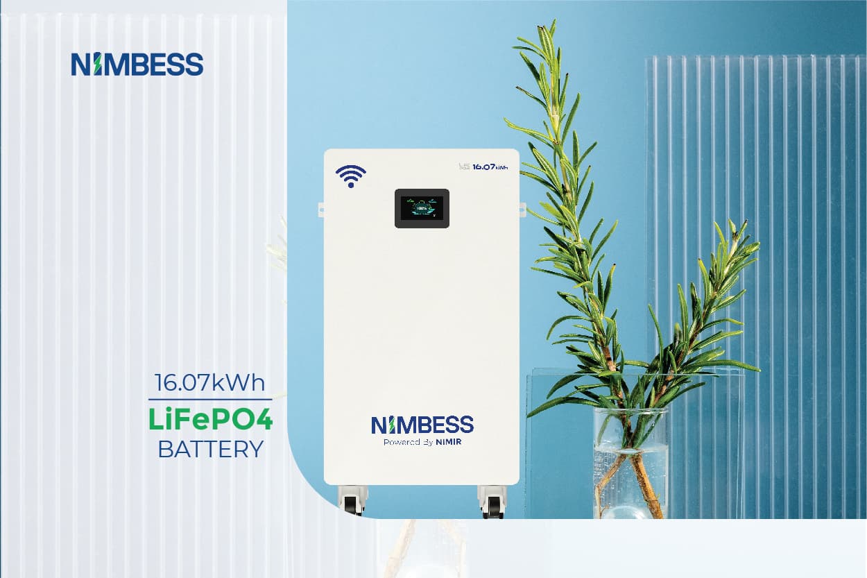 Nimbess LV 48V · 16.07 kWh — 16.07 kWh 48 V lithium home energy storage